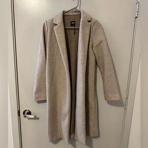 Zara Taupe Knitwear coat